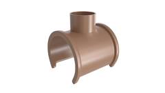 EMENDA SOLDAVEL TAPA FURO 50MMX25MM MARROM