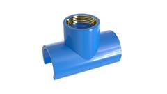 EMENDA ROSCAVEL TAPA FURO 25MMX1/2” AZUL