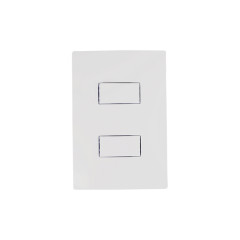 CONJUNTO DE INTERRUPTOR COM 2 SIMPLES DE 10A LINHA I9