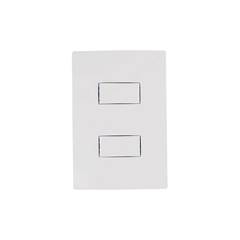 CONJUNTO DE INTERRUPTOR COM 2 SIMPLES DE 10A LINHA I9