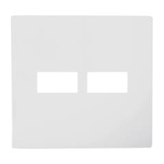 PLACA PARA CONJUNTO DE INTERRUPTOR 4X4 2 POSTOS SEPARADOS LINHA I9