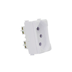 MODULO PARA CONJUNTO DE INTERRUPTOR TOMADA 2P+T DE 10A LINHA I9