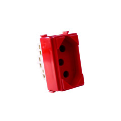 MODULO PARA CONJUNTO DE INTERRUPTOR TOMADA 2P+T DE 20A VERMELHA LINHA I9