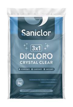 CLORO MULTIFUNÇÃO CRYSTAL CLEAR - 24% 1KG