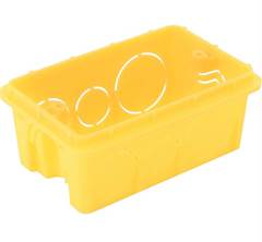 CAIXA LUZ PLÁSTICA 4X2 AMARELA