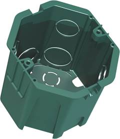 CAIXA LUZ PLASTICA FMD VERDE