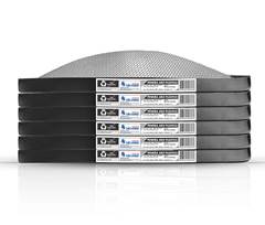 PENEIRA FEIJÃO 55CM PLÁSTICA PRETA