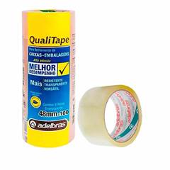 FITA EMPACOTAMENTO 48MMX100M TRANSPARENTE