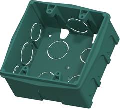 CAIXA LUZ PLASTICA 4X4 VERDE