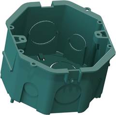 CAIXA LUZ PLASTICA FMS VERDE