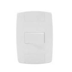 CONJUNTO DE INTERRUPRETOR COM 1 SIMPLES DE 10A LINHA LEV