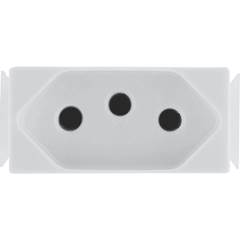 MODULO TOMADA 2 PINO + TERRA 10A ARIA