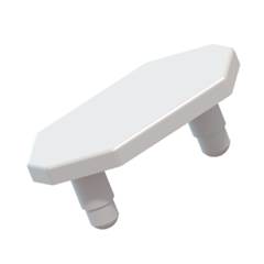 PROTETOR DE TOMADA BRANCO COM 05 UNIDADES