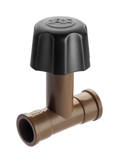 REGISTRO PRESSÃO SOLDÁVEL 20MM MARROM