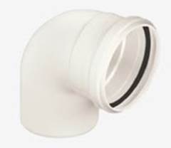 JOELHO 90 ESGOTO 040MM C/ANEL