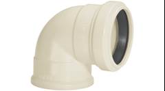 JOELHO 90 ESGOTO 40MMX38MM COM ANEL LABIAL