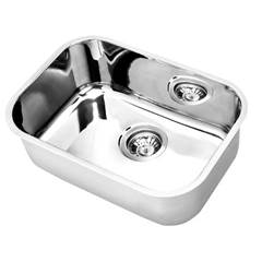 CUBA INOX INVICTA 56X34X18CM ALTO BRILHO