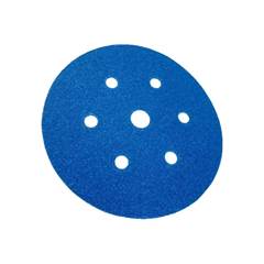 DISCO LIXA VELCRO G120 152MM 321U 7 FUROS