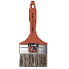 TRINCHA CERDA GRISALHA CABO VERMELHO 395/9 4”