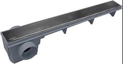 RALO LINEAR RETANGULAR 090CM COM GRELHA INOX