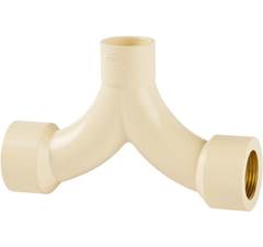 TE MISTURADOR FÊMEA E FÊMEA 15MMX1/2” AQUA QUENTE CPVC