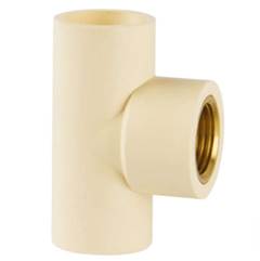 TE SOLDÁVEL 022MM X 1/2” TRANSFERÊNCIA AQUA QUENTE CPVC