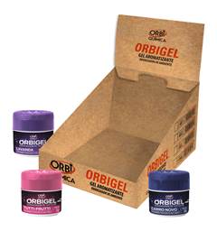 GEL AROMATIZANTE 55G MIX COM CAIXA EXPOSITOR