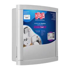 ARMARIO PARA BANHEIRO 34,0X33,0X11,0CM CINZA COM 2 UNIDADES