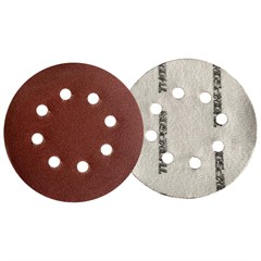 DISCO LIXA VELCRO 07” GRÃO 080 8 FUROS