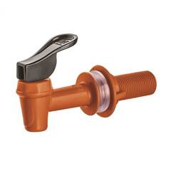 TORNEIRA PLASTICA 1/2” PARA FILTRO MARRON E PRETA AUTOMATICA SUPERIOR