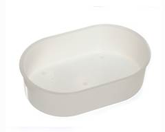 BANHEIRA PARA AVES BRANCA 3 GRANDE