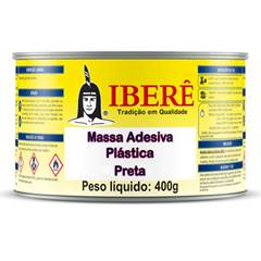 MASSA PLÁSTICA 400G PRETA