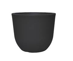 VASO PLÁSTICO PARA PLANTA N1 REDONDO CHUMBO