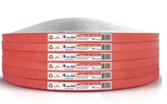 PENEIRA FEIJÃO 50CM PLÁSTICA VERMELHA