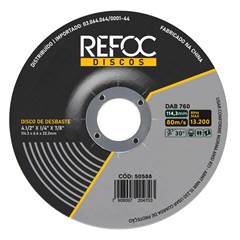 DISCO DESBASTE 4.1/2 X 1/4 X 7/8”