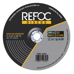 DISCO DESBASTE 7 X 1/4 X 7/8”