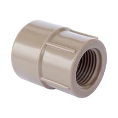 LUVA SOLDÁVEL ROSCÁVEL 20MM X 1/2” LISO ROSCA