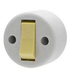 CONJUNTO DE INTERRUPTOR COM 1 SIMPLES DE 6A LINHA BOX ECONOMICA