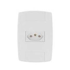 CONJUNTO DE INTERRUPRETOR COM 1 TOMADA DE EMBUTIR 2P+T DE 20A LINHA LEV