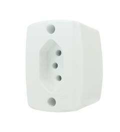 CONJUNTO DE INTERRUPTOR COM 1 TOMADA DE SOBREPOR 2P+T DE 20A  LINHA BOX RETANGULAR