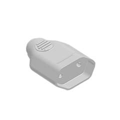 PINO FEMEA 2P 10A CINZA