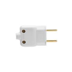 PINO MACHO 2P 10A CINZA COM PRENSA CABO