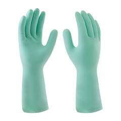LUVA LATEX VERDE 08G FORRADA PRO250