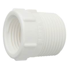 BUCHA REDUÇÃO ROSCÁVEL BRANCA 3/4X1/2”