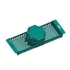 CAIXA LUZ PLASTICA FMS/CJ PISO 25CM VERDE