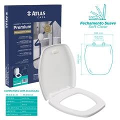 ASSENTO SANITARIO BRANCO THEMA C/SOFT CLOSE