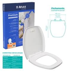 ASSENTO SANITARIO BRANCO THEMA PREMIUM