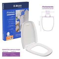 ASSENTO SANITARIO BRANCO MONTE CARLO PREMIUM