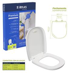 ASSENTO SANITARIO BRANCO SABATINI PREMIUM