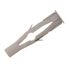 BUCHA NYLON TIJOLO FURADO Nº08 BRANCA